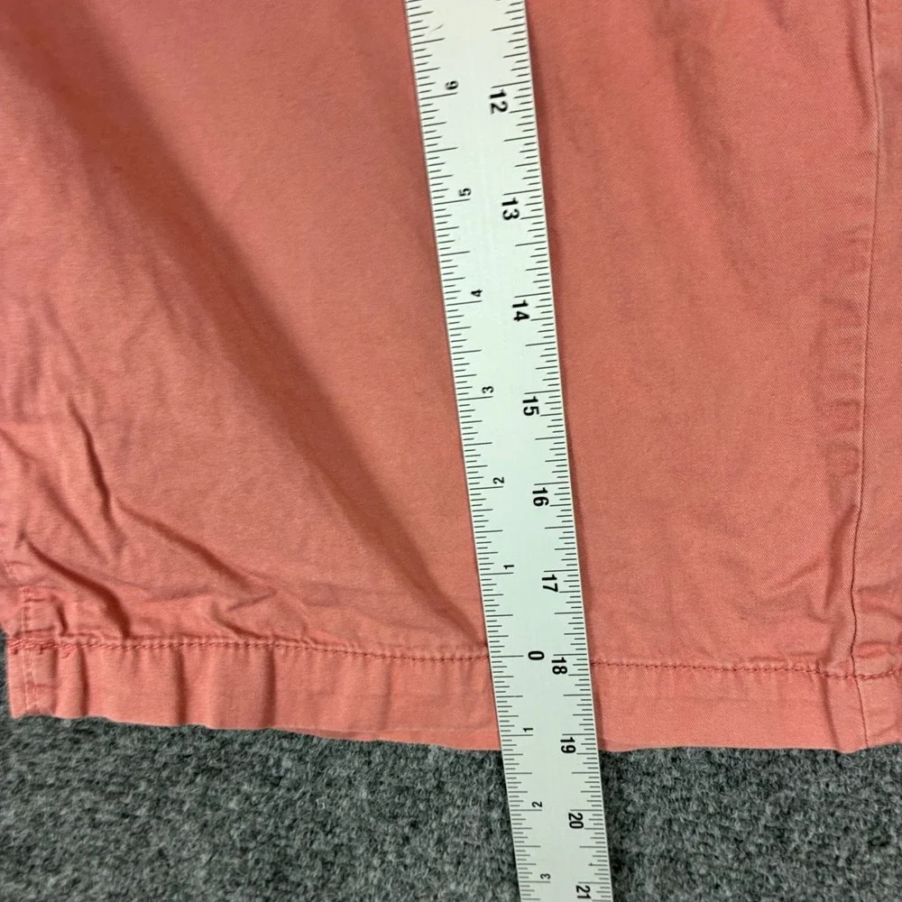 Old Navy Boys Coral Pink Cotton Elastic Waist Drawstring Shorts Size XXL 18 Plus